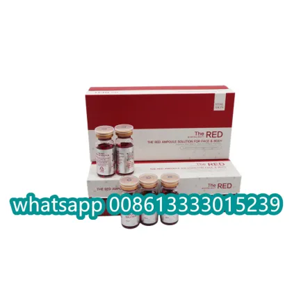 The Red Ampoule Solution For Fat Dissolving