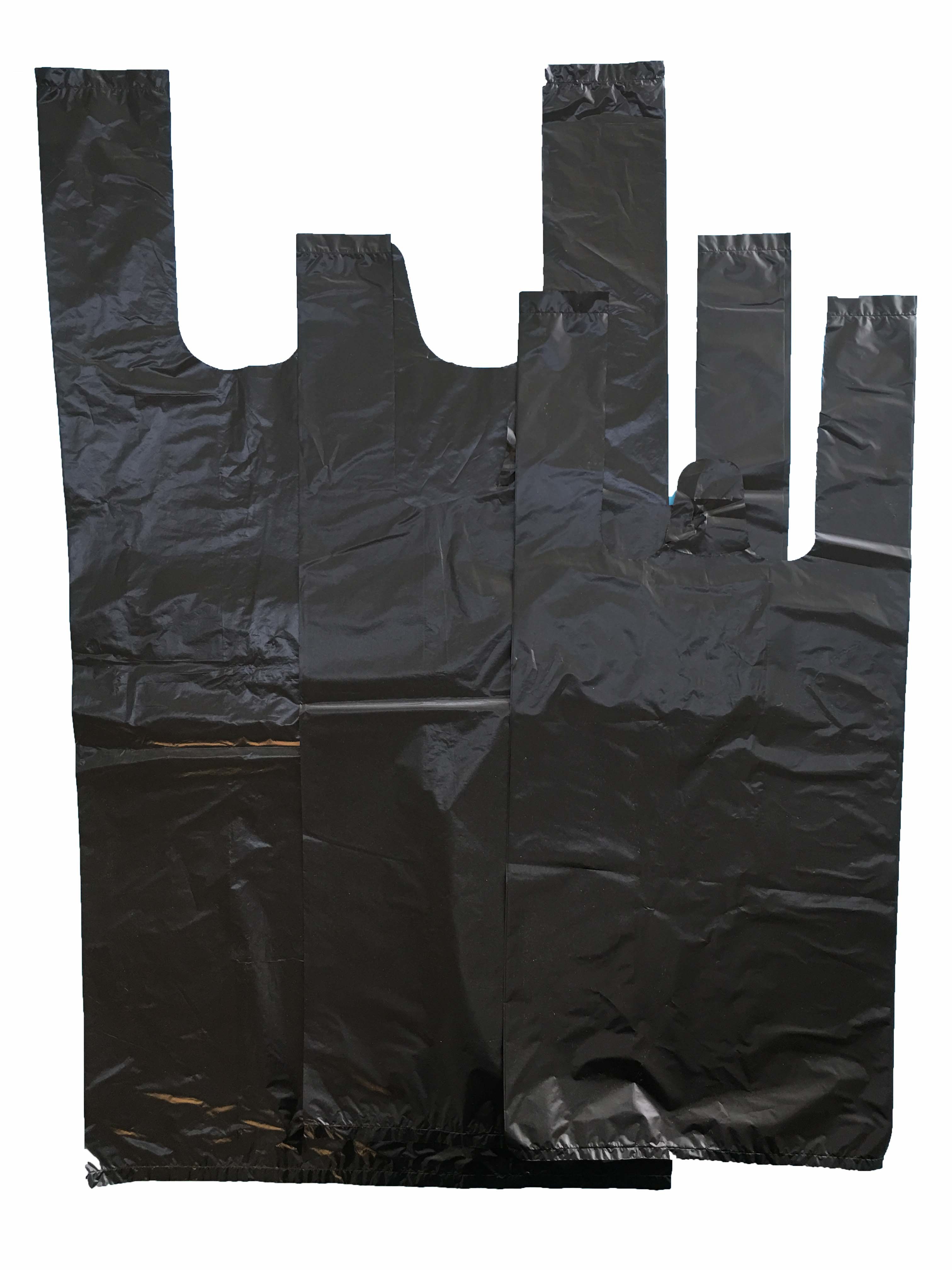 HDPE Carrier Bag with Gusset (5+12 X 16 inch X 0.014 mm)