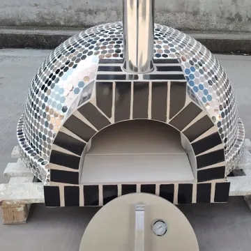 Commercial Big Woodfire Professional Pizza Kiln Oven Wood Fire Round Pizza Oven