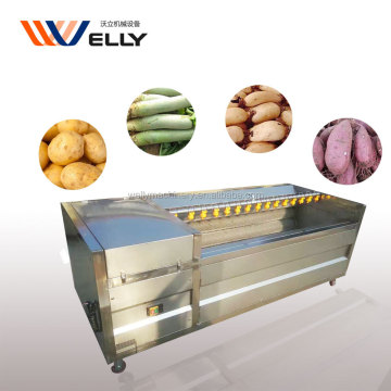 Industrial Potato Washing Machine and Peeler Machine Price