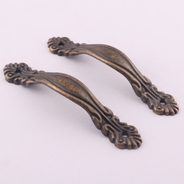 Aluminum Metal Wooden Cabinet Box Knob Handle for Drawer