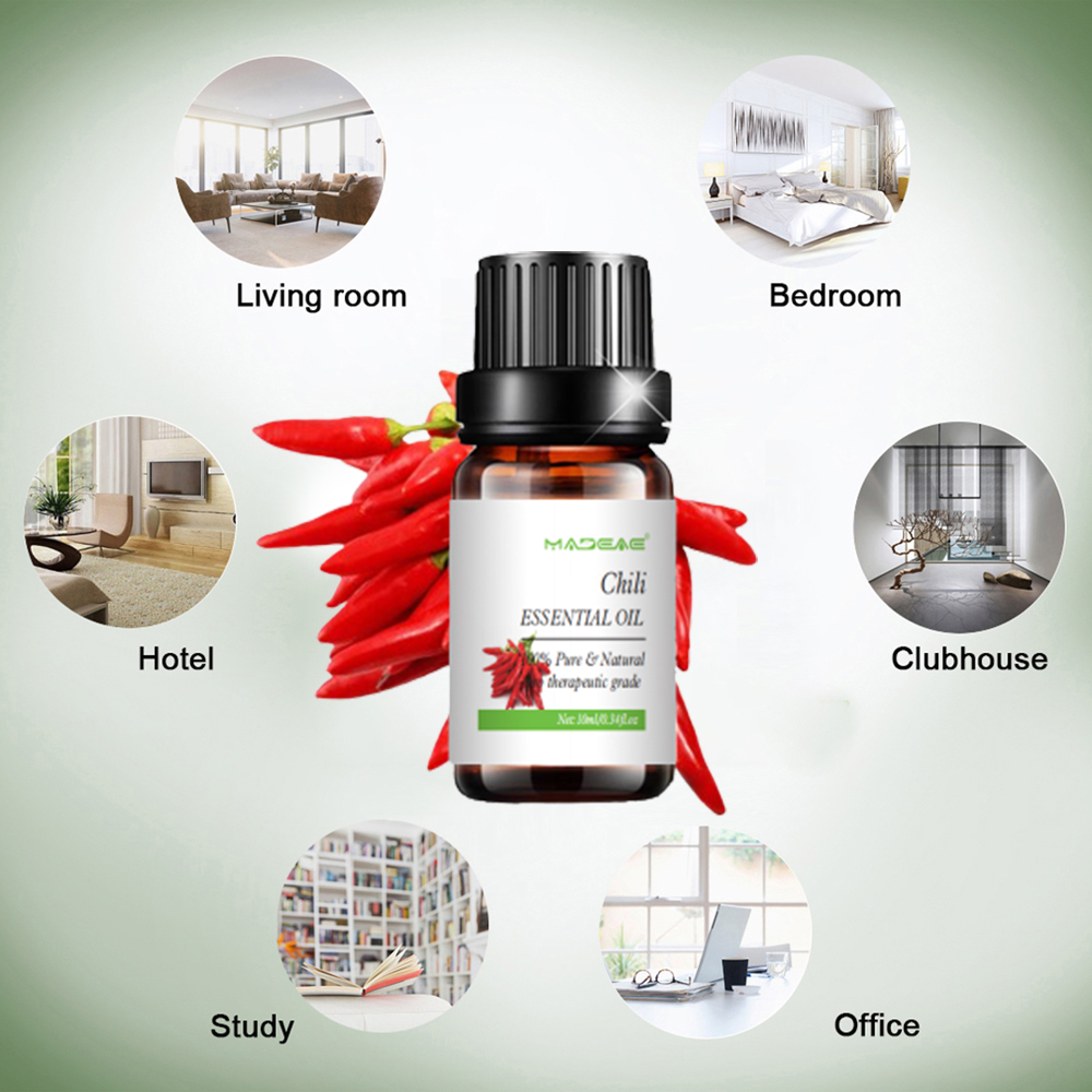 Water Soluble Chili Essential Oil For Massage Slimming