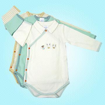 Baby Body Wear Made of Cotton Interlock Fabric