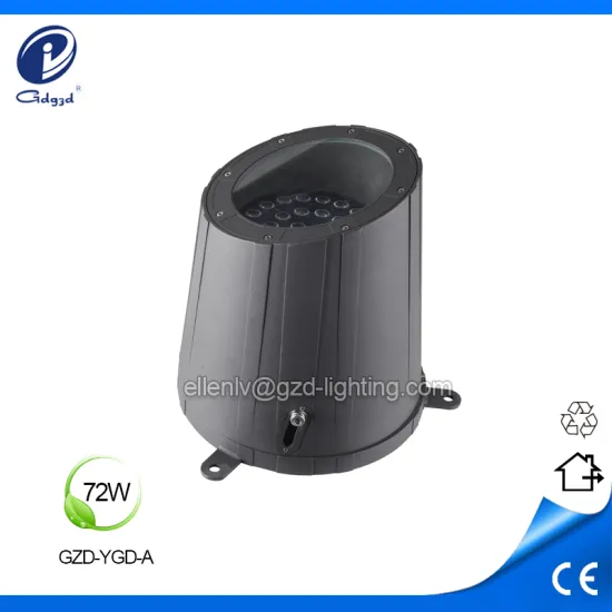 72W angle adjustable IP65 led ground light
