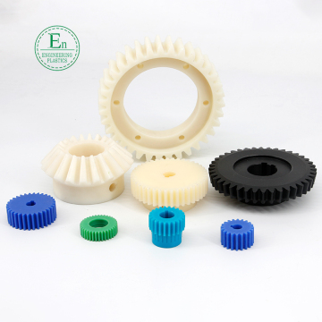 POM Nylon Conveyor Driving Part Plastic Bevel Gear