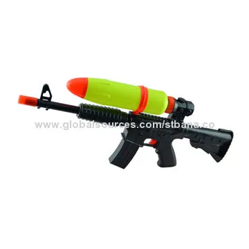 Solid Color Water Gun, 7m Maximum Distance, Black