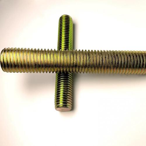 Fully Threaded Stud A193 B7 Yellow Zinc Plated High Strength Stud Factory