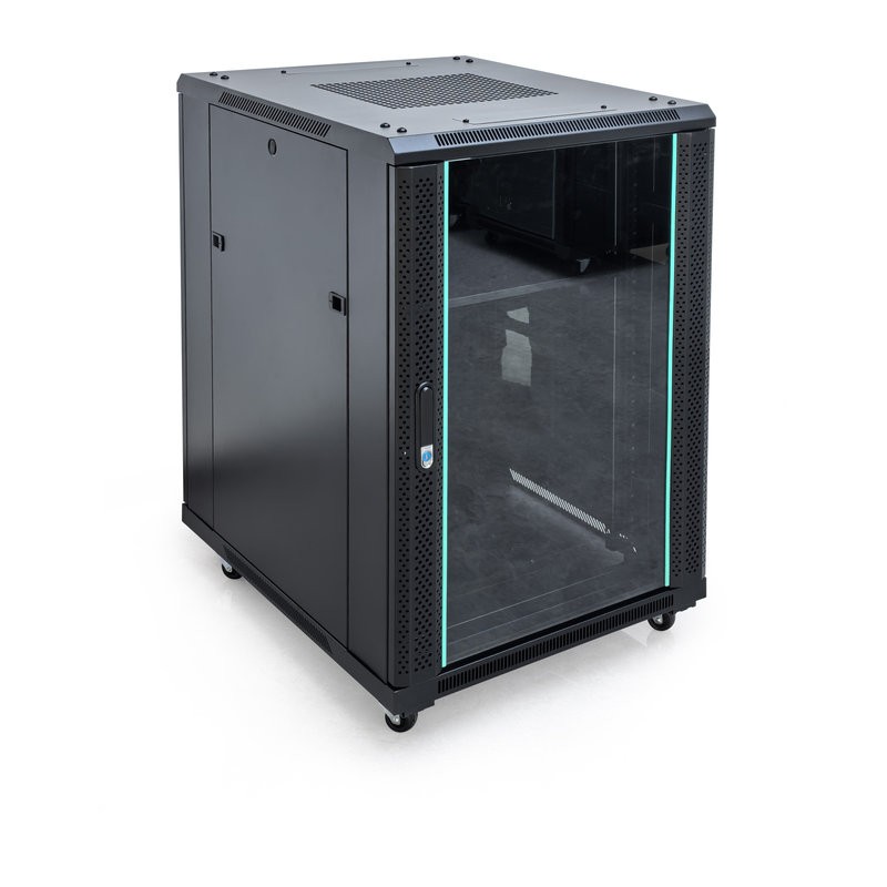 Paneles laterales desmontables y orificios de ventilación superiores