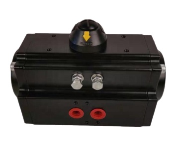 AT-63D Black Color Double Acting Pneumatic Actuator