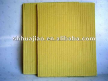 Ejection rubber for die board material