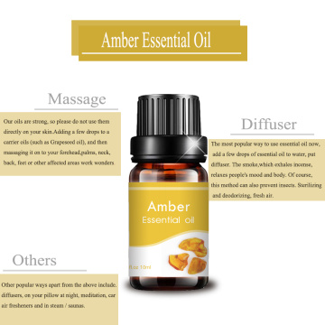 cosmetic grade customization amber oil for skincare aroma