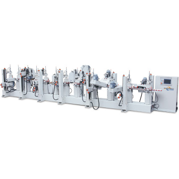 Wood Line Sanding Machine Wood Moulding Sanding Machine Furniture Wood Line Sanding Machine Door Frame Line Sander S4W8