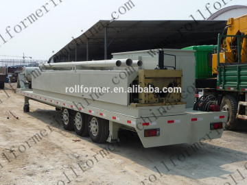 120/240 curving roof forming machine/mobile roof forming machine/roofing sheet machine                        
                                                Quality Choice