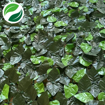 Simulation of mixed peach leaves