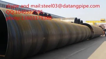SPIRAL STEEL PIPE API 5L X52/X42/X56/X60/X65 steel line pipe