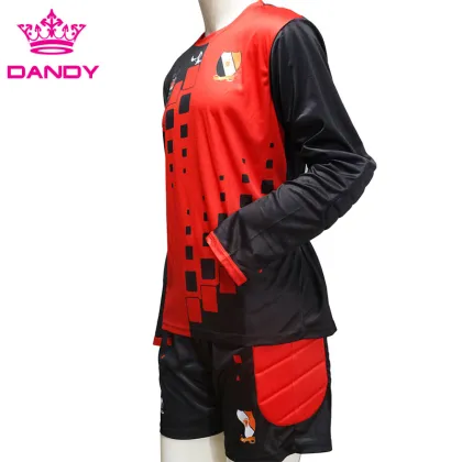 Long sleeve goal keepers soccer jerseys