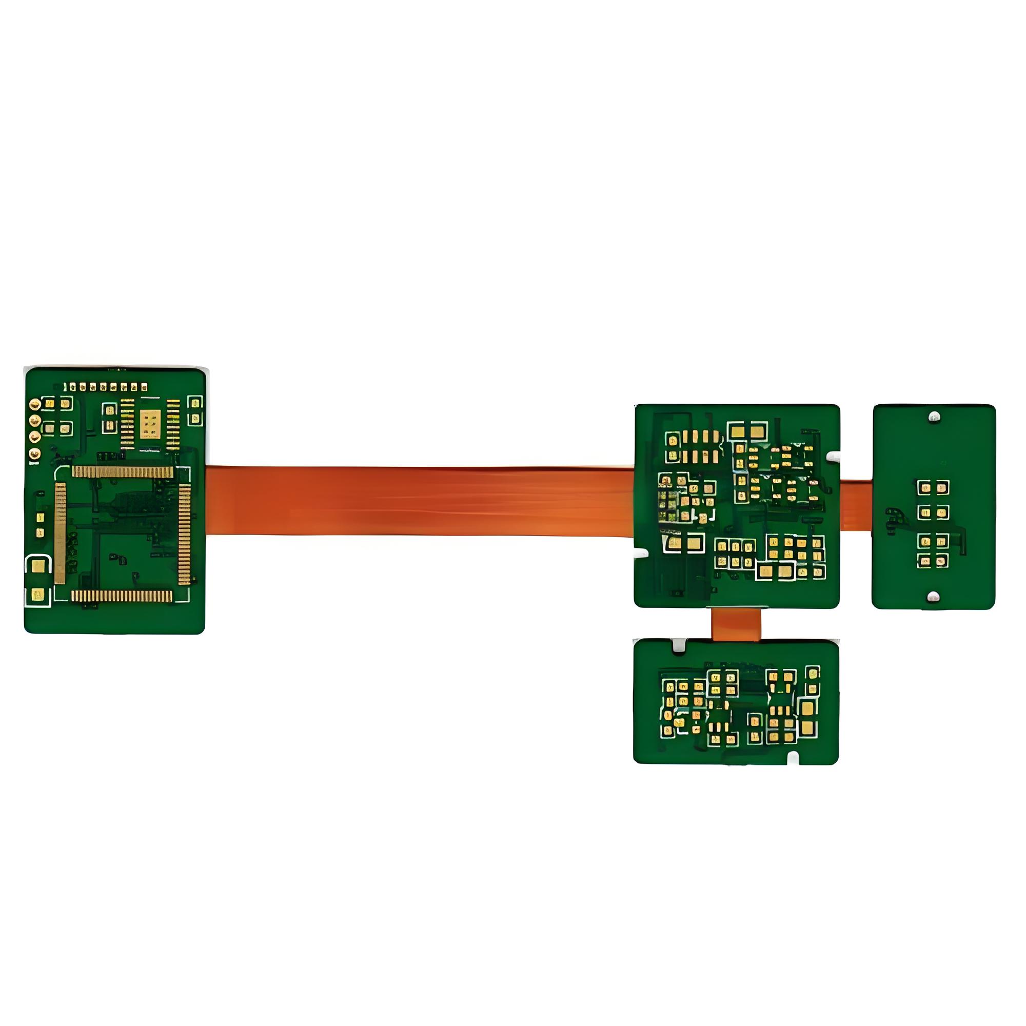 Semi Rigid-Flex PCB(R-FPCB) with Blind Via