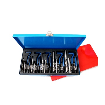 131 thread repair tools screw cone drill set hand self tapping  screw sleeve restorer