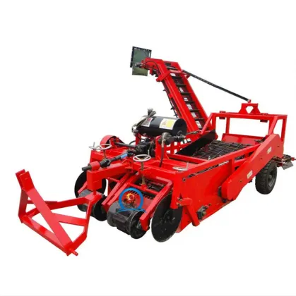 Hot Sale Agro Machines: Efficient Double Row Small Potato Harvester