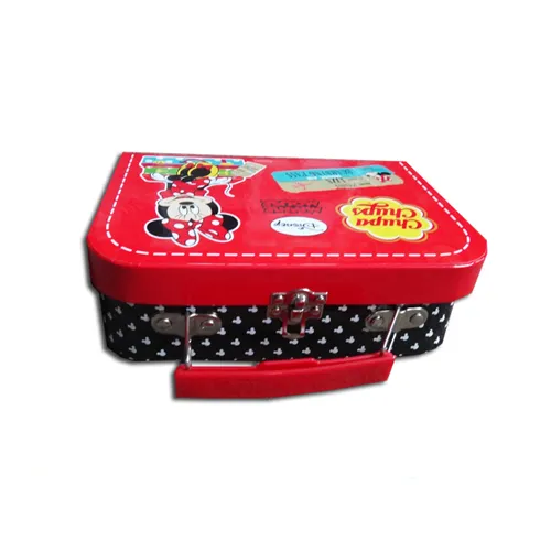 Disney Cartoon Cardboard Suitcase Luggage