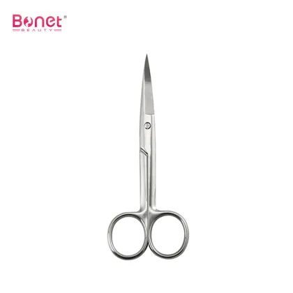 Precision steel manicure nail tools eyebrow scissors