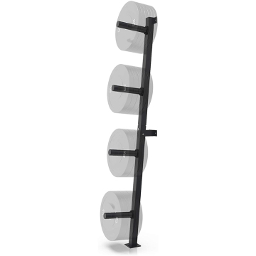 DW SPORTS Wall Mount Bumper Weight Plate Holder and Storage Rack - High Quality Commercial Solution