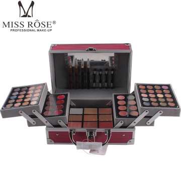 Miss Rose Private Label Professional Makeup Set: Eyeshadow Palette & Gloss Box