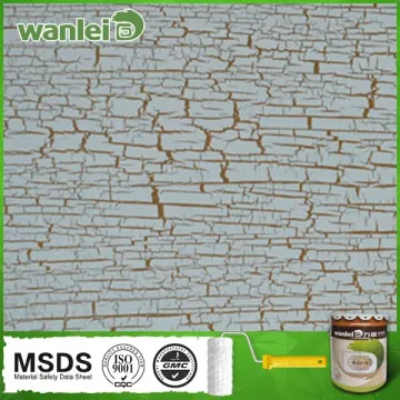 Nature and vivid stereo effect crackle paint