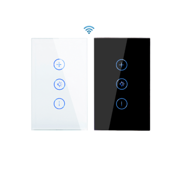 Bingoelec Home Automation WiFi Control 220V LED Backlight Touch Smart Dimmerスイッチ
