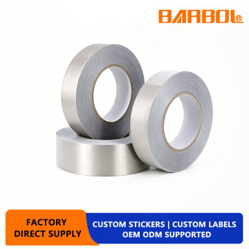 Matte Silver Film Labels