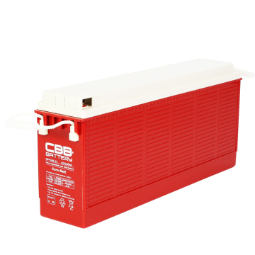 Long-Life 12V100Ah Front Terminal Batteries for Telecom Backup Power