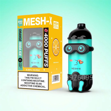 mesh X Disposable Pod Device 4000 Puffs