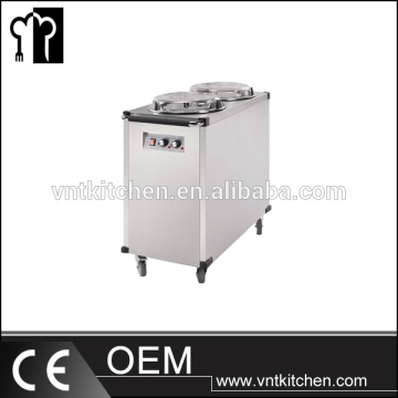 VNTK244-E Commercial Kitchen Equipment Electric Plate Warmer Cart