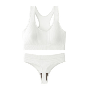 High-Quality Seamless Underwire-Free Bra and Brief Set