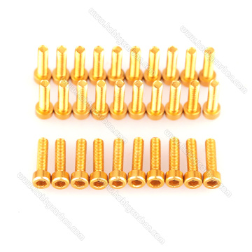 M2 M3 M4 M5 hardware anodized aluminium screw