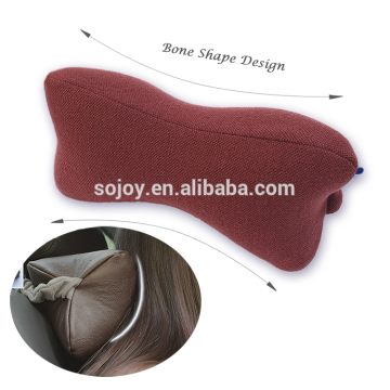 Bone Shape Memory Foam Massaging Neck Pillow