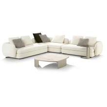 Sofa de tissu moderne de luxe