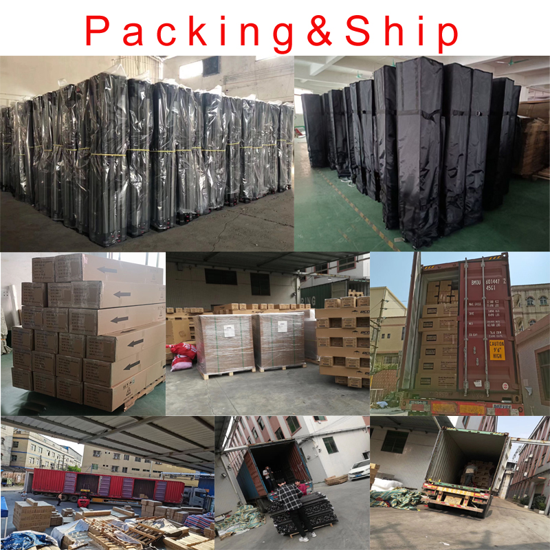 Packing Of Custom Printed Tents