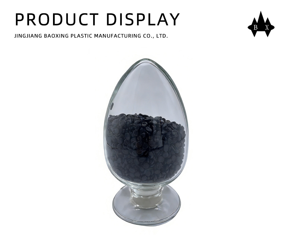 IMG_5541 Black PVC Plastic Granules for Cable Sheath X