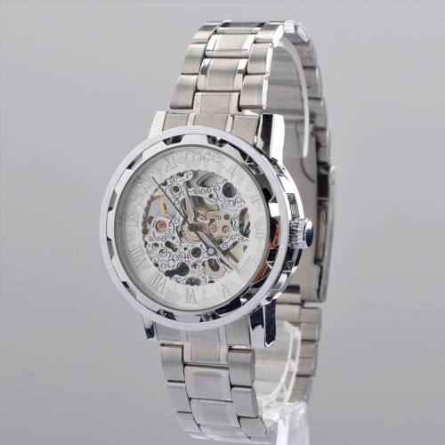 luxury automatic skeleton mechanical watch