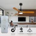 New arrival full copper motor wood fans ceiling