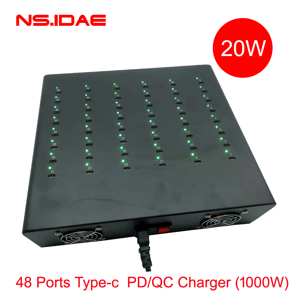 Multi-poort Type-C High Power Fast Charger 1000W