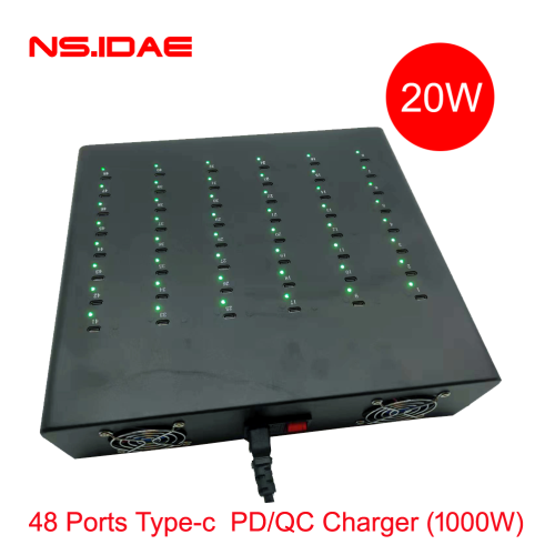 48 porta Tipo-C Fast Charger
