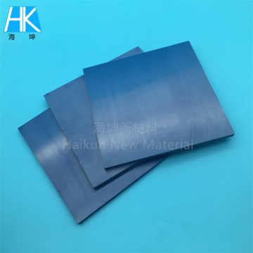 Polished Blue Zirconia ZrO2 Ceramic Sheet Board Plate