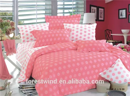 100% Cotton Printed Wedding Luxury Bedding Set