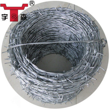 High Zinc Coated Galvanized Barbed Wire for Protection