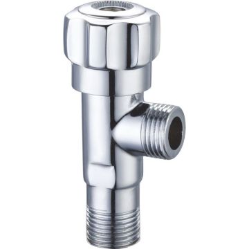 201 Stainless Steel Two Way 90 Degree Toilet Angle Valve Faucet for Bathroom