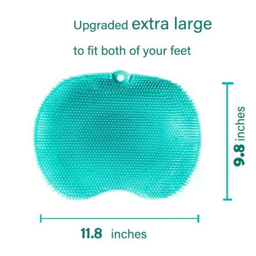 Циркуляция отшелушивания силиконовой ноги скруббер массажер