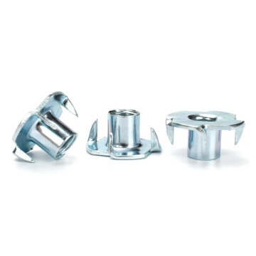 Custom Stainless Steel Four Claw Tee Nuts (M4, M5, M6, M8) for Robust Assembly: Your Ultimate Search Solution