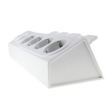 Wholesale 4-Way On/Off Universal Surge Protector Power Strip - White